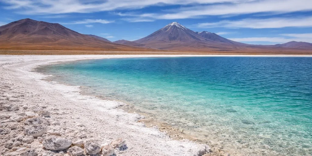 Laguna Cejar en el Salar de Atacama