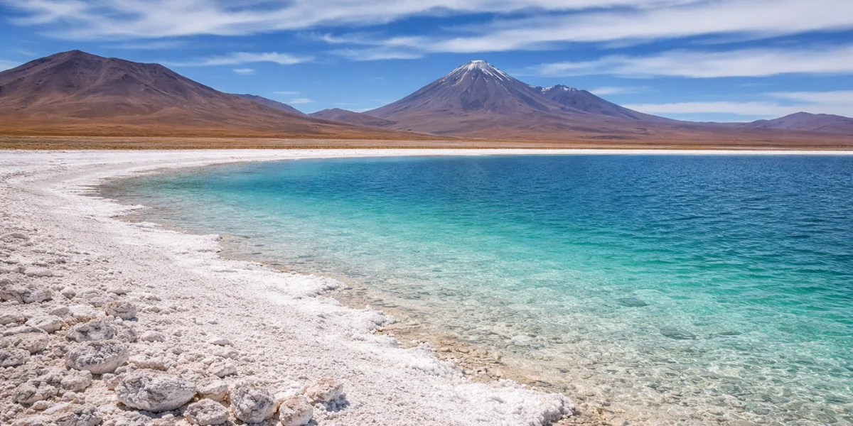 Laguna Cejar en el Salar de Atacama