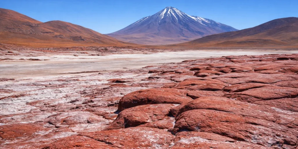 Piedras Rojas en el altiplano de Atacama