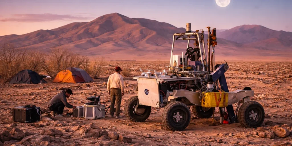 Atacama, laboratorio de la NASA para tecnología espacial